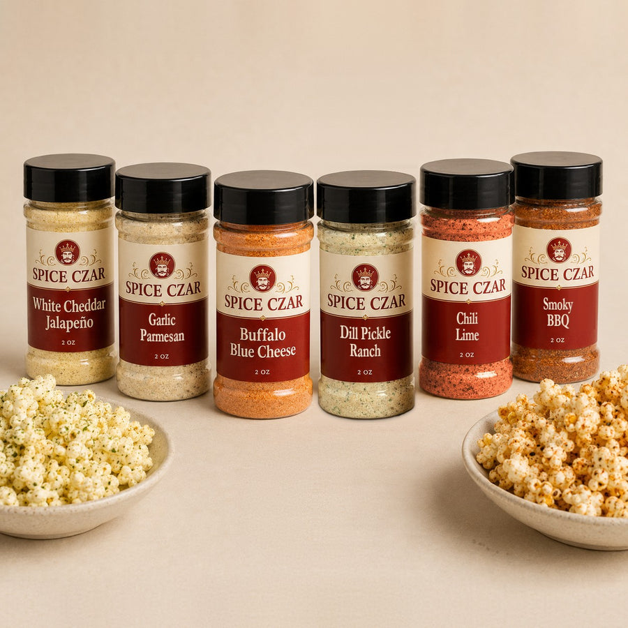 Popcorn Czar Six-Flavor Flight