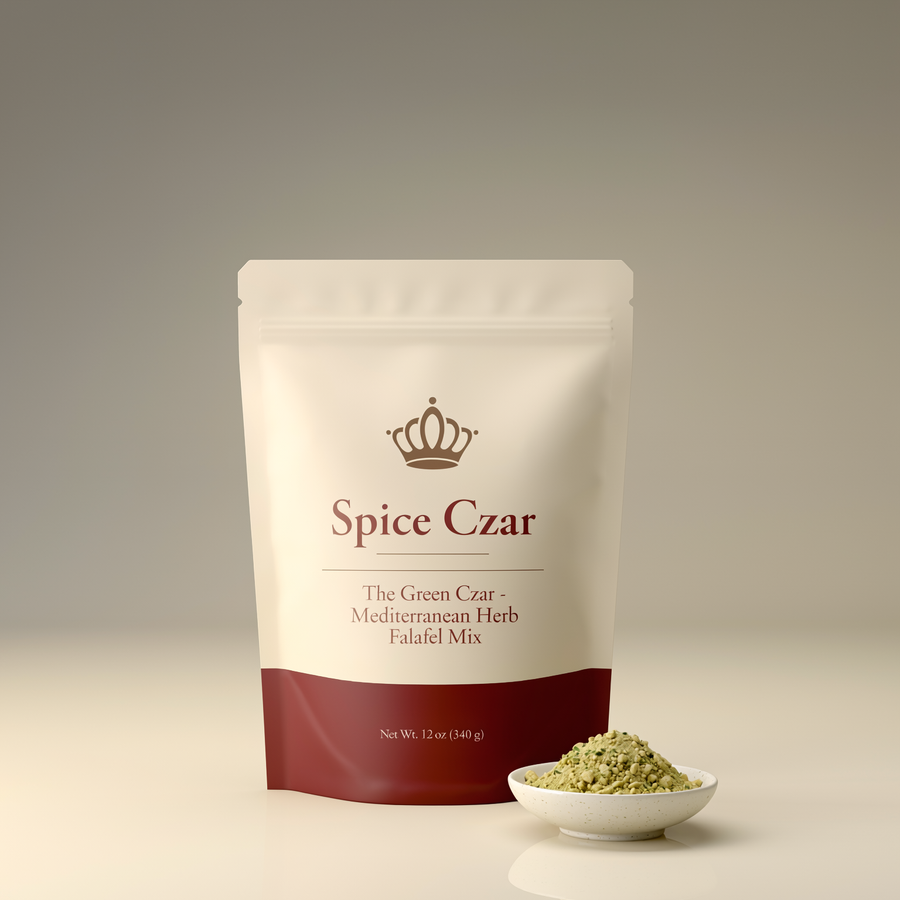 The Green Czar - Mediterranean Herb Falafel Mix