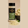 Popcorn Czar White Cheddar Jalapeño 2 oz seasoning with creamy white cheddar-jalapeño powder and seasoned popcorn