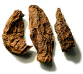Dried chipotle chile peppers showing the smoky brown-red chile character of Spice Czar Honey Chipotle Rub. Photo by Badagnani via Wikimedia Commons, CC BY 3.0.