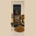 Spice Czar The Night Market Czar Shawarma Falafel Mix with warm brown shawarma-spiced dry mix and finished falafel