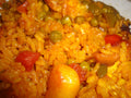 Valencian paella shown as a serving use for Spice Czar Paella Seasoning. Photo by Juan Emilio Prades Bel via Wikimedia Commons, CC BY-SA 4.0.