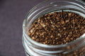 Coarse salt and black pepper seasoning blend representing the smoked salt, pepper and garlic texture of Spice Czar Santa Maria Seasoning. Photo by Norma Gabriela Galván via Pexels, free to use.