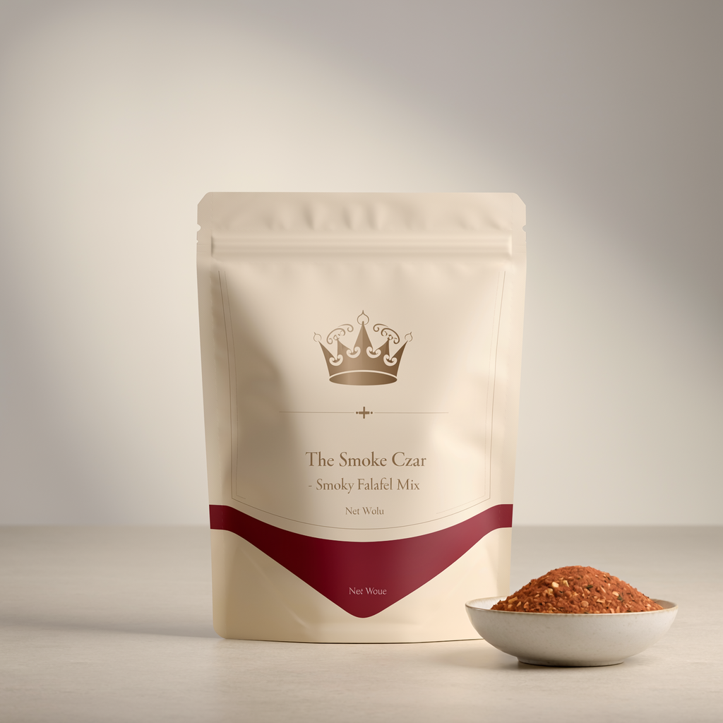 Spice Czar The Smoke Czar Smoky Falafel Mix clean pouch mockup